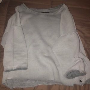 Grey American eagle sweater